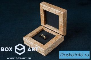 Деревянные футляры         для кольца.