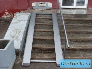 Устойчивые пандусы для инвалидов 