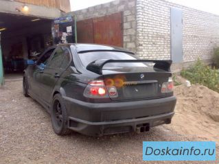 Бампер задний Carzone BMW E46