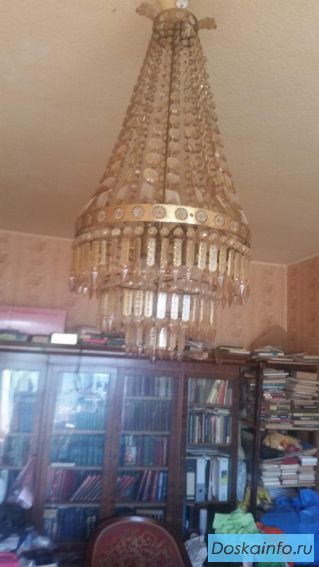 Люстра хрустальная