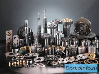 Запасные части для гидронасосов и моторов Bosch Rexroth, Kawasaki, Hitachi и др.
