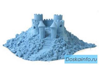 Космический пластичный песок.