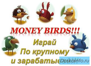 Зарабатывайте деньги, играя в Money Birds