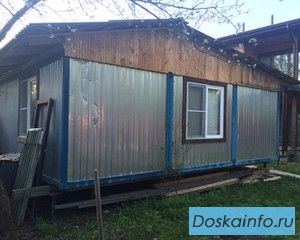 Готовый дом из бытовок со всеми коммуникациями