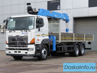 Кран-манипулятор на шасси HINO 500 