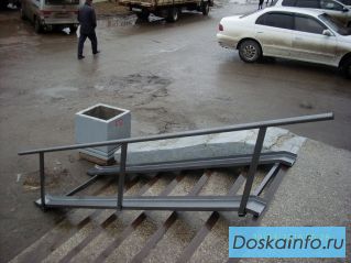 Стационарные и съемные пандусы для инвалидов в Барнауле