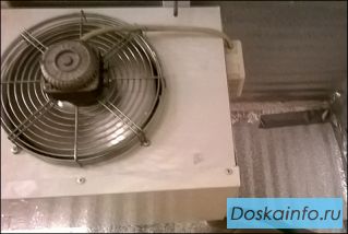 Холодильная установка для цветочной камеры.