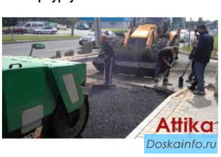 Услуги по асфальтированию предприятий под ключ СПб и область