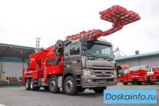 Аренда корейских                автовышек.