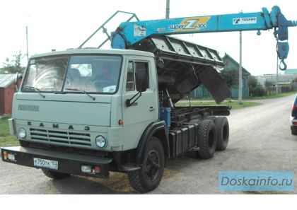 КамАЗ 55102 с краном манипулятором