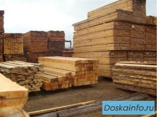 Доски, бруски, бревна высокого качества со склада