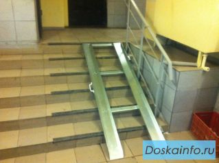 Разборные пандусы для инвалидов в Барнауле