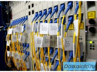 Ремонт оптоволокна от Ростелекома, работа с сетями