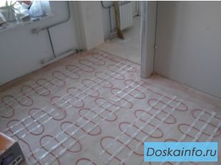 Теплый пол, отопление 