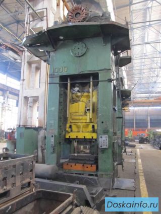 К2540 пресс ус1000тн ТМП Воронеж