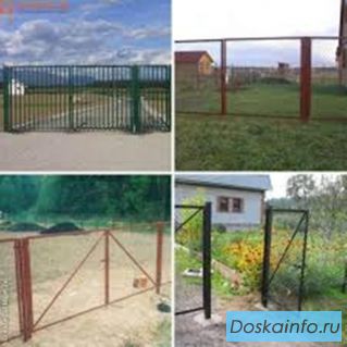 Ворота и калитки садовые