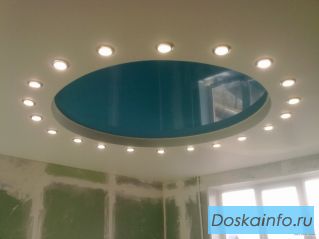 Натяжка потолков