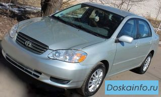 Corolla, 2003 Г. В., ZZE 130, 1ZZ-FE, Американка, АКПП, Левый РУЛЬ