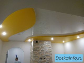 Установка потолков