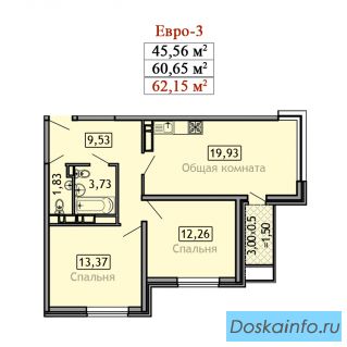Евро-квартира в Краснодаре.