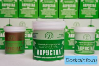 Фитокрем Акрустал от псориаза