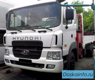 Huyndai HD170  Кран-манипулятор  (7.1т)