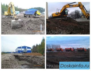 Вывоз грунта самосвалами с погрузкой Ленинградская область