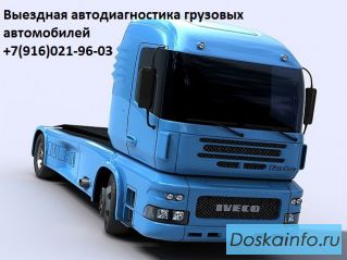 Диагностика грузовых автомобилей Китай, Корея, с выездом.