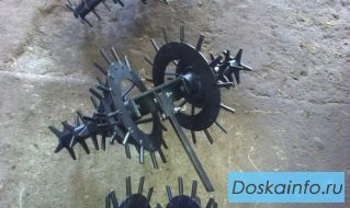 Продаем роторные рыхлители (ежи) для окучников.