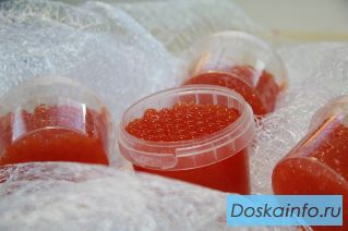 Красная икра бюджетная от 1000 рублей кг