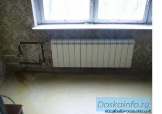 Замена радиаторов отопления