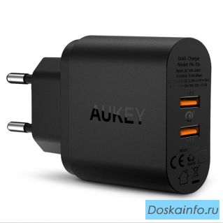 Зарядное устройство Aukey QC3.0
