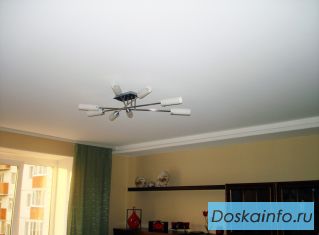 Натяжные потолки . Установка натяжных потолков