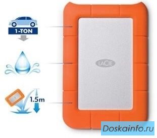 Жесткий диск LaCie Rugged USB-C, 4 ТБ
