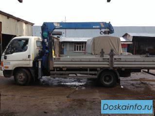 Кран манипулятор 5т, услуги, аренда