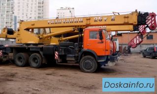 Аренда автокрана и экскаватора 24