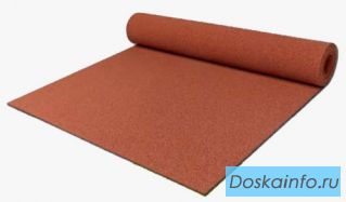 Рулоны и дорожки из резиновой крошки