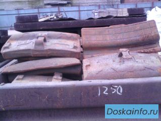 Колодка чугунная гребневая тип М для локомотивов ГОСТ 30249-97