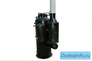 Парогенератор РИ-5М на дожигателе (газогенераторе).