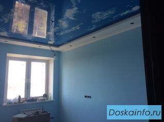 Натяжные потолки от производителя.