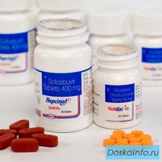 Препараты от гепатита из Индии Софосбувир и даклатасвир из Индии