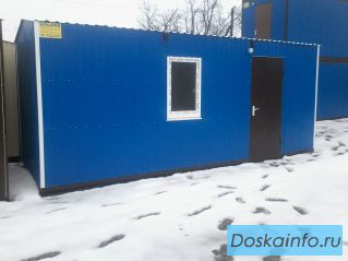 Вагон-бытовка размером 2,4х6м для рабочих  