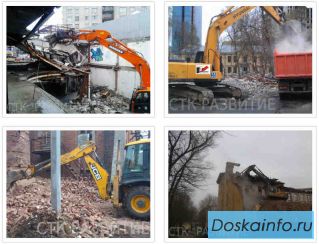 Демонтаж кирпичных сооружений недорого Санкт-Петербург