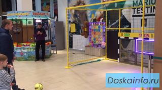 Футбольный аттракцион-тренажёр к чемпионату 2018. Бизнес проект для всех