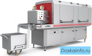Кабинная машина мойки чан-тележек LUREA TEB 100