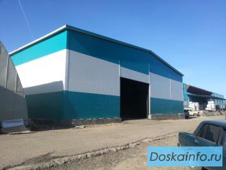 Каркасные ангары под ключ