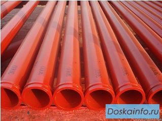  Бетоновод DN 125мм, L- 2000мм для бетононасосов