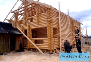 Изготовление срубов + строительство под ключ.