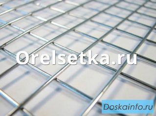 Сетка сварная 16х48х2, 16х24х2,0, оцинкованная для клеток 