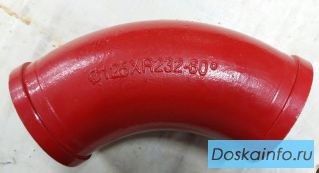  Угол DN125*R232*60*
